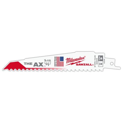 PK25 AX SAWZALL BLADE 6"-5T