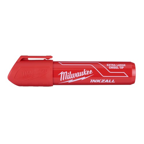 INKZALL RED XL CHISEL MARKER