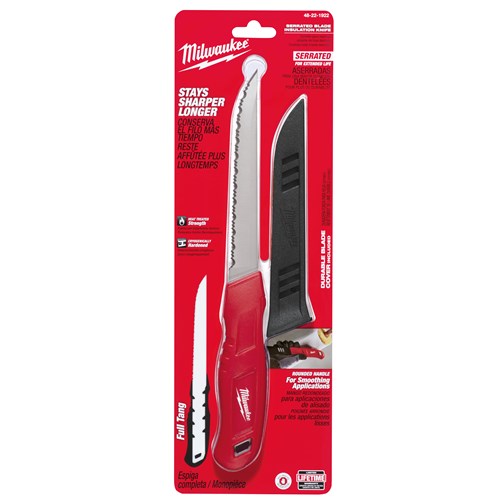 SERRATED BLADE INSULATION KNIFE