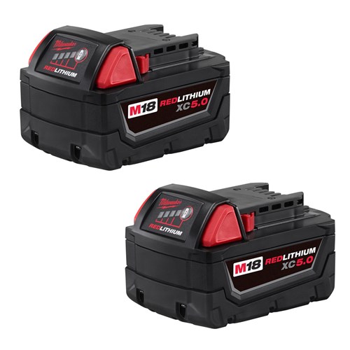 M18 XC 5.0 LI-ION BATTERY 2-PK