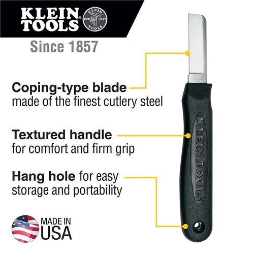 CABLE SPLICER'S KNIFE