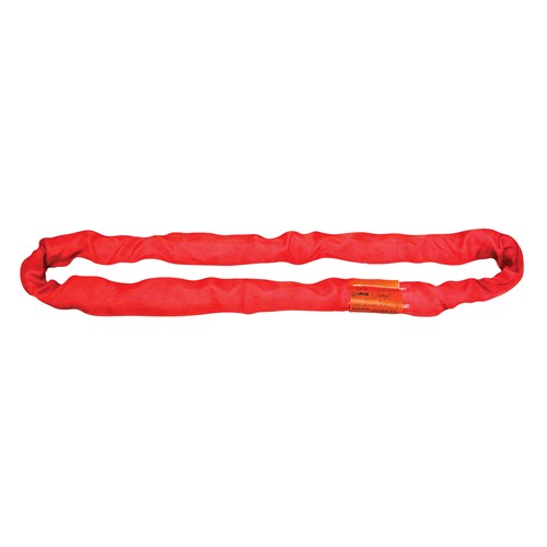 12' RED ENDLESS TUFLEX POLY ROUNDSLING