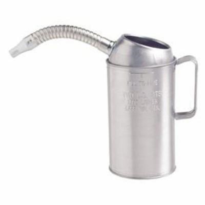 2QT FLEX SPOUT GALVANIZED MEASURE