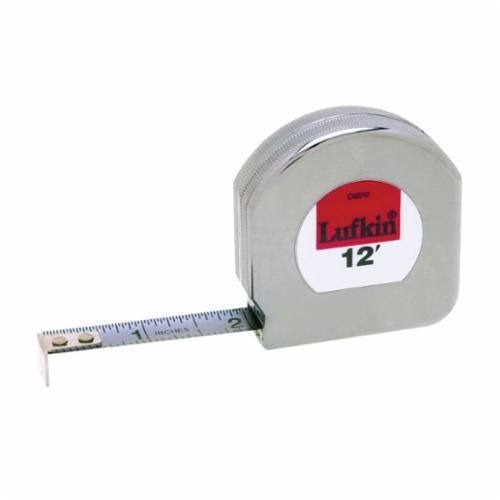 1/2X12' CHROME CLAD TAPE RULE