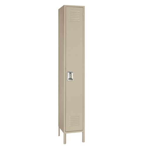 12X12X72 1-TIER LOCKER (PUTTY)