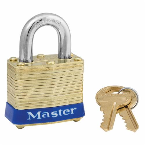 4 BRASS PADLOCK