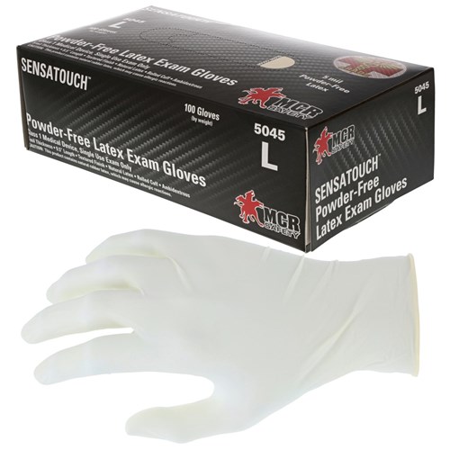 PK100 5MIL DISPOSABLE LATEX GLOVE LARGE