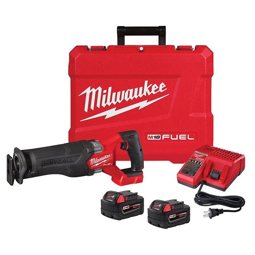 M18 5.0 FUEL SAWZALL W/2 BATTERY KIT