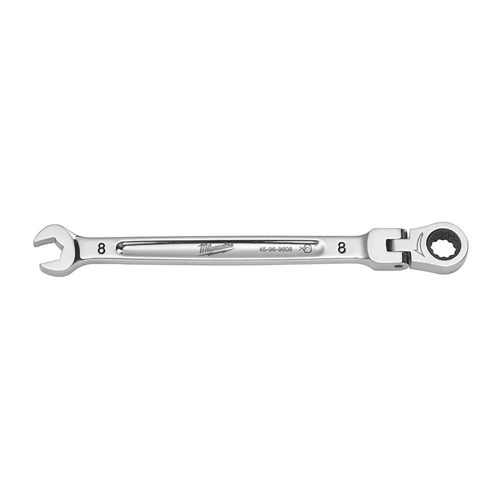 8MM FLEX HEAD RATCH COMB WRENCH