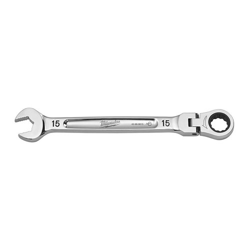 15MM FLEX HEAD RATCH COMB WRENCH