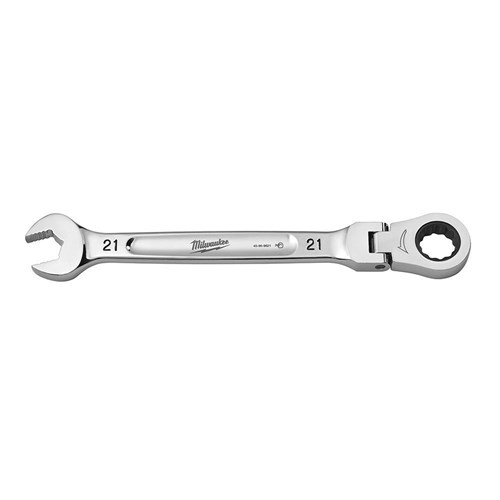 21MM FLEX HEAD RATCH COMB WRENCH