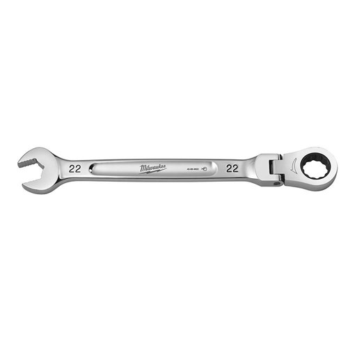 22MM FLEX HEAD RATCH COMB WRENCH