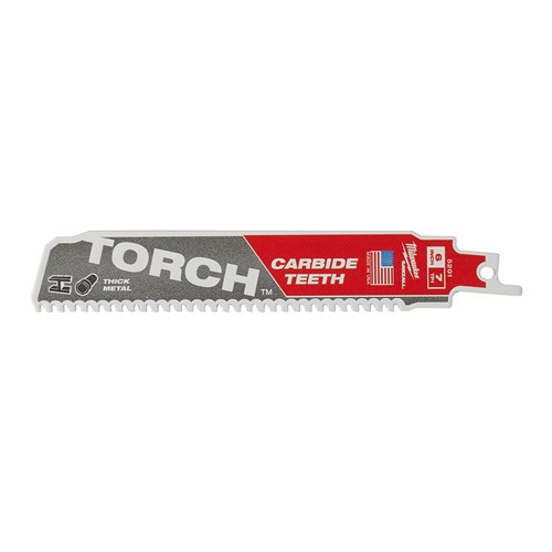 PK25 CARBIDE TORCH SAWZALL BLADE 6"-7T