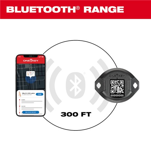 ONE-KEY BLUETOOTH TRACKING TAG