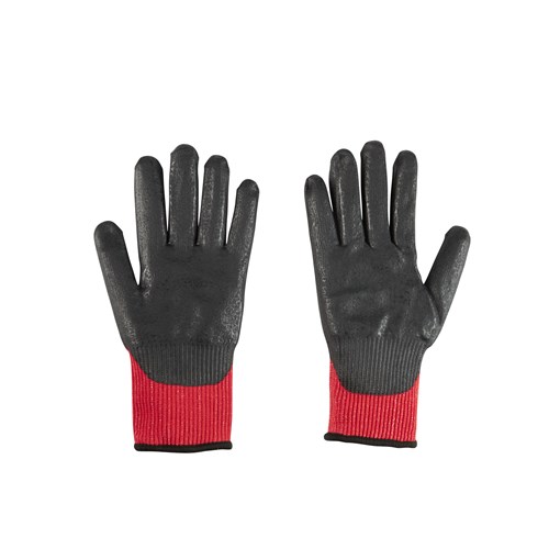 CUT LVL 3 NITRILE DIPPED GLOVES  -S