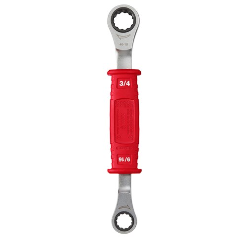 LINEMANS 2IN1 INSUL RATCHET BOX WRENCH