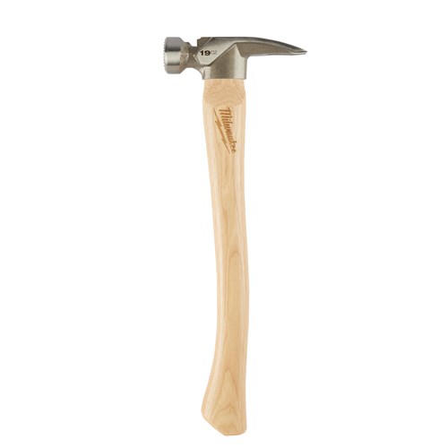 19OZ MILLED FACE HICKORY FRAMING HAMMER