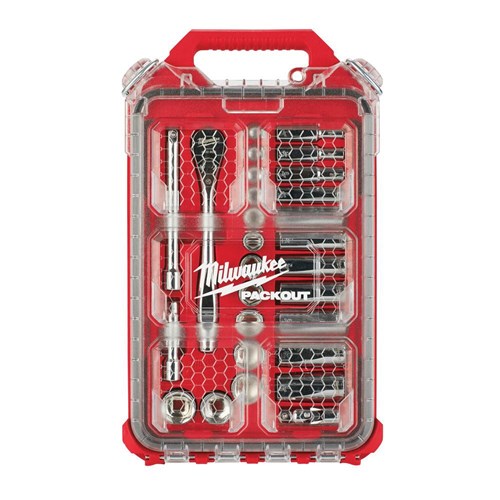 28PC 3/8 DR SOCKET SET W/PACKOUT