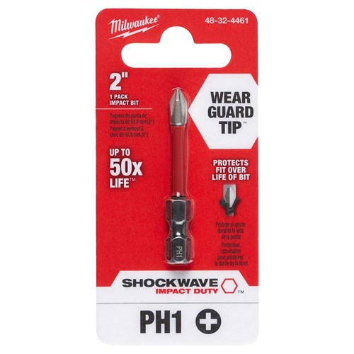 #1 PHILLIPS SHOCKWAVE BIT (2")