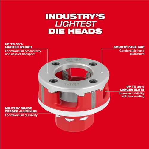 1/2 ALLOY NPT PIPE ALUM DIE HEAD