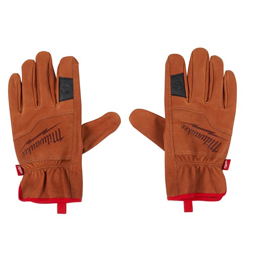 GOATSKIN LEATHER GLOVES - S