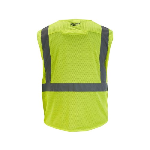 CLASS 2 MESH SAFETY VEST YEL 4X/5X