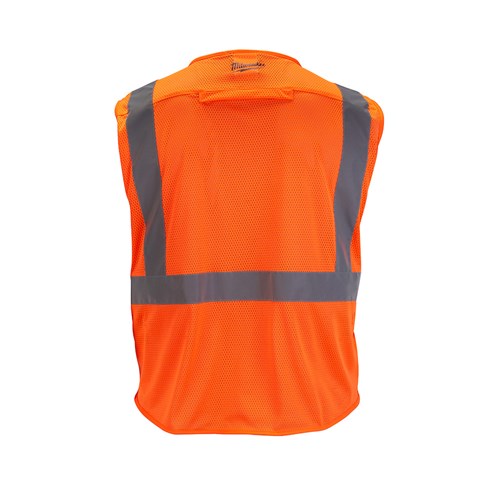 CLASS 2 MESH SAFETY VEST ORG S/M