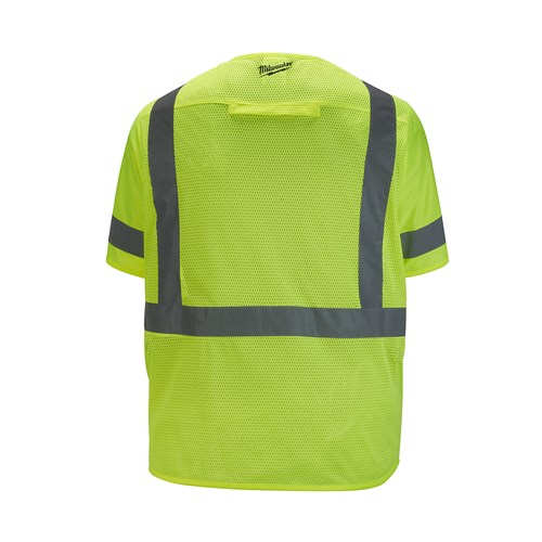 CLASS 3 SAFETY VEST YEL S/M