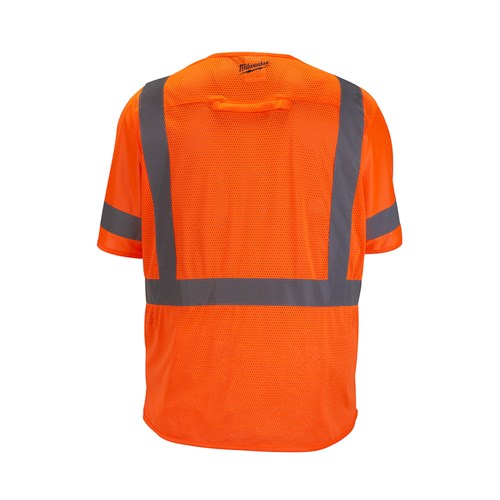 CLASS 3 SAFETY VEST ORG L/XL