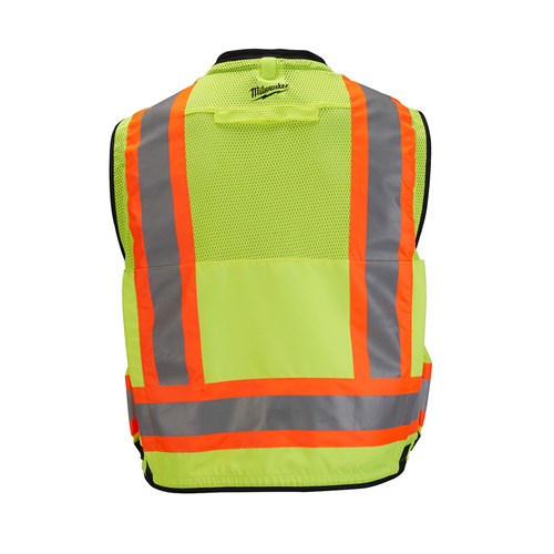 CLASS 2 SURVEYOR SAFETY VEST YEL S/M