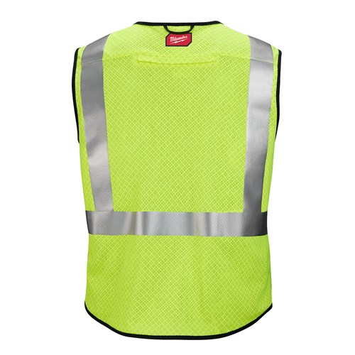 AR/FR CLASS 2 MESH SAFETY VEST YEL L/XL