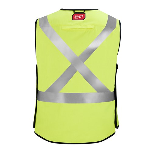 AR/FR CLASS 2 B/A SAFETY VEST YEL S/M