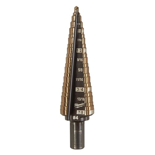 #4 COBALT STEP DRILL BIT