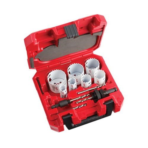 12 PC HOLE DOZER WITH CARBIDE TEETH KIT