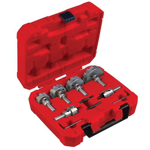 ONE-PIECE CARBIDE HOLE CUTTER SET: 8PC