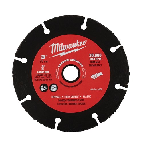 3" CARBIDE ABRASIVE BLADE