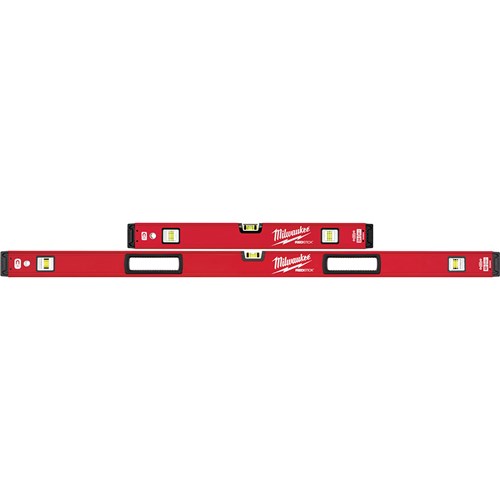 24"/48" REDSTICK MAGNETIC BOX LEVEL SET