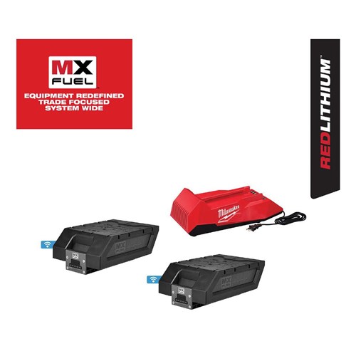 MX FUEL XC406 BATTERY/CHARGER EXP KIT