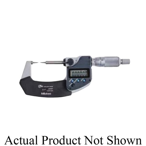 MICROMETER, POINT, 15°, 0-1", .0