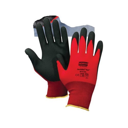 LG NORTHFLEX RED PVC COAT GLOVE