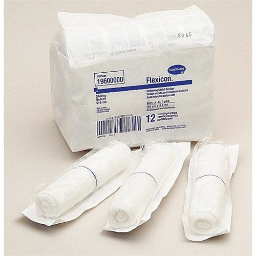 PK12 6"X4.1YD FLEX GAUZE BANDAGE