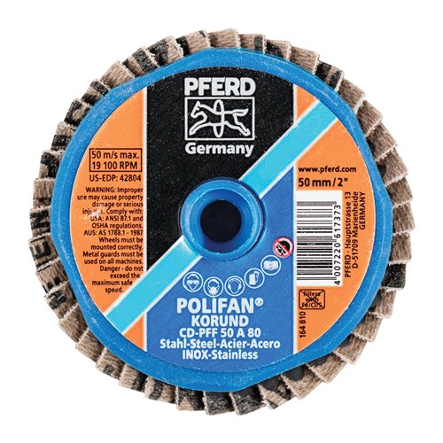 2" POLIFAN MINI FLAP DISC FLAT A/O 80GR