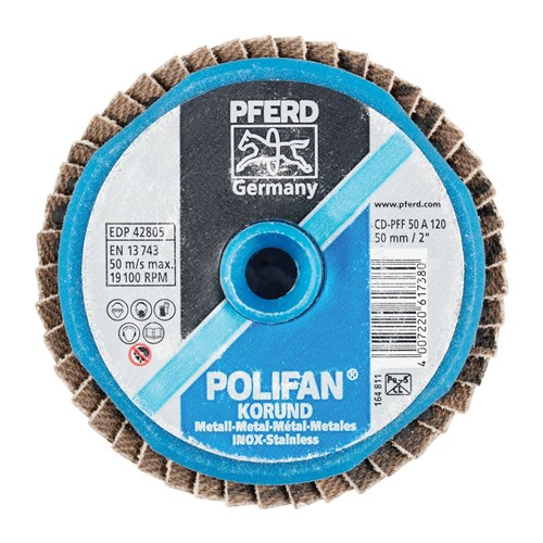 2" POLIFAN MINI FLAP DISC FLAT A/O 120GR