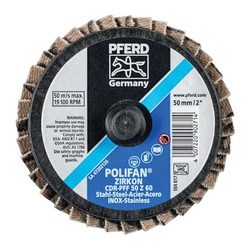 2" POLIFAN MINI FLAP DISC FLAT ZIRC 60GR