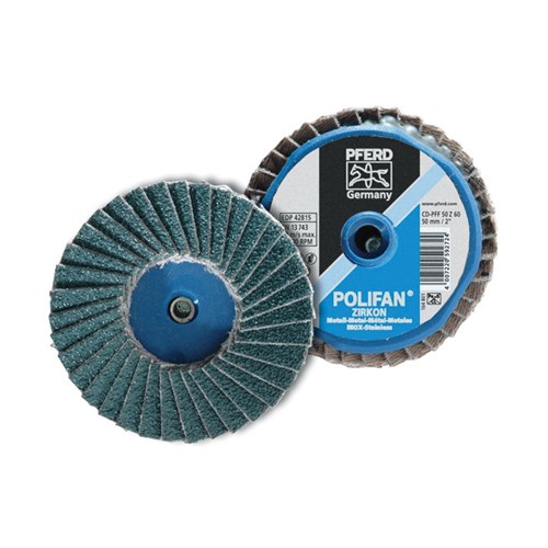 3" POLIFAN MINI FLAP DISC FLAT ZIRC 40GR