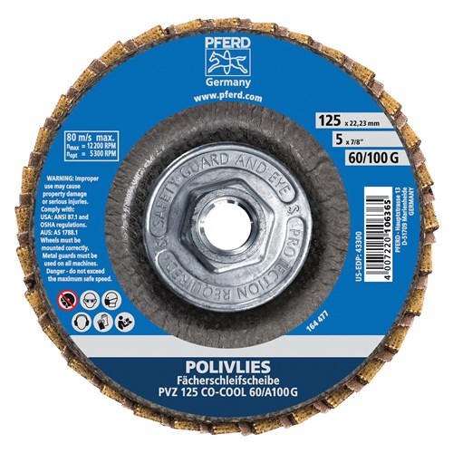 5X5/8-11FLAP DISC 60GR COARSE