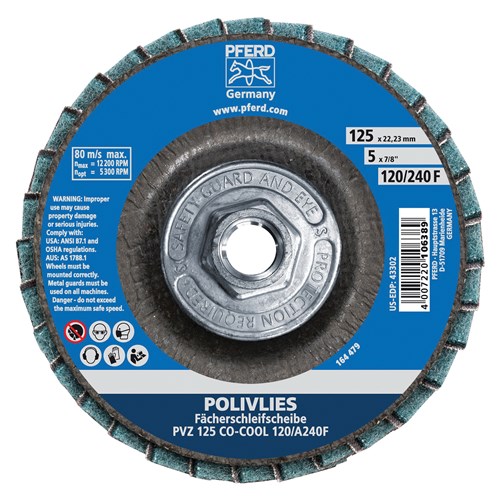 5X5/8-11FLAP DISC 120GRFINE