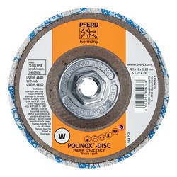 5" UNITIZ DISC SOFT T27 5/8-11 SIC W 2SF