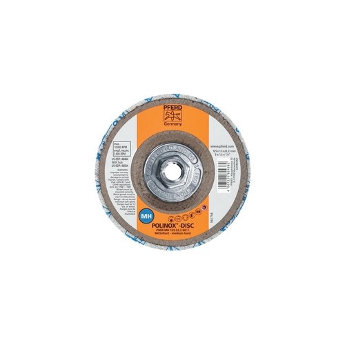 5" UNITIZ DISC MED/HARD T27 5/8-11 6SF