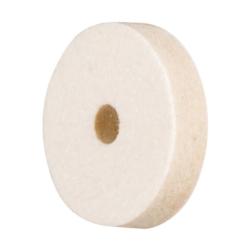 FELT WHEEL 1-1/4"X1/4W 1/4AH